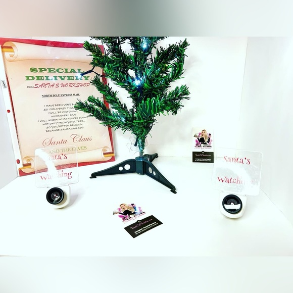 Santa Cam Nightlight, North Pole Surveillance, or Santa’s Watching Nightlight - Picture 6 of 7